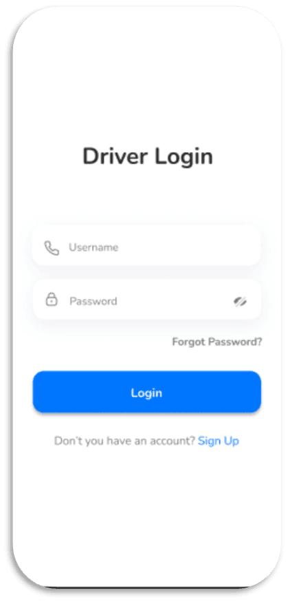 GoPooling — مشاركة رحلات للجامعة: مصادقة السائق (driver login)