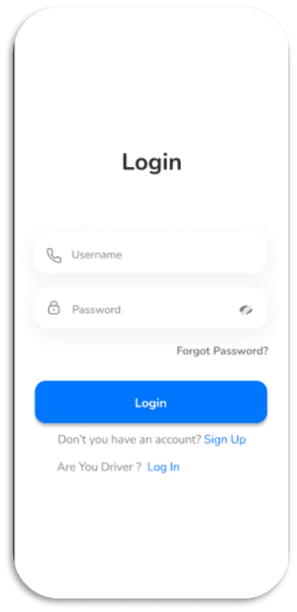 GoPooling — مشاركة رحلات للجامعة: مصادقة المستخدم (user login)