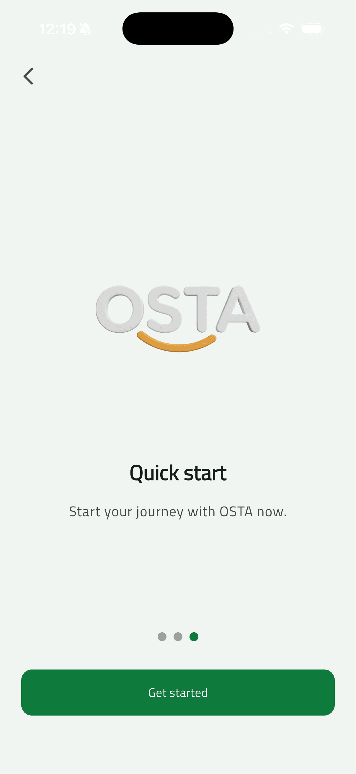 Osta (أُسطى) — Car Services Marketplace: Splash & Onboarding (06 onboarding customer 3)