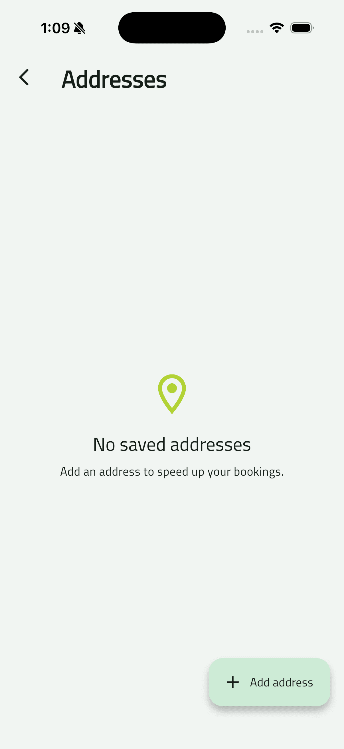 Osta (أُسطى) — Car Services Marketplace: Customer Home, Profile & Notifications (37 addresses empty)