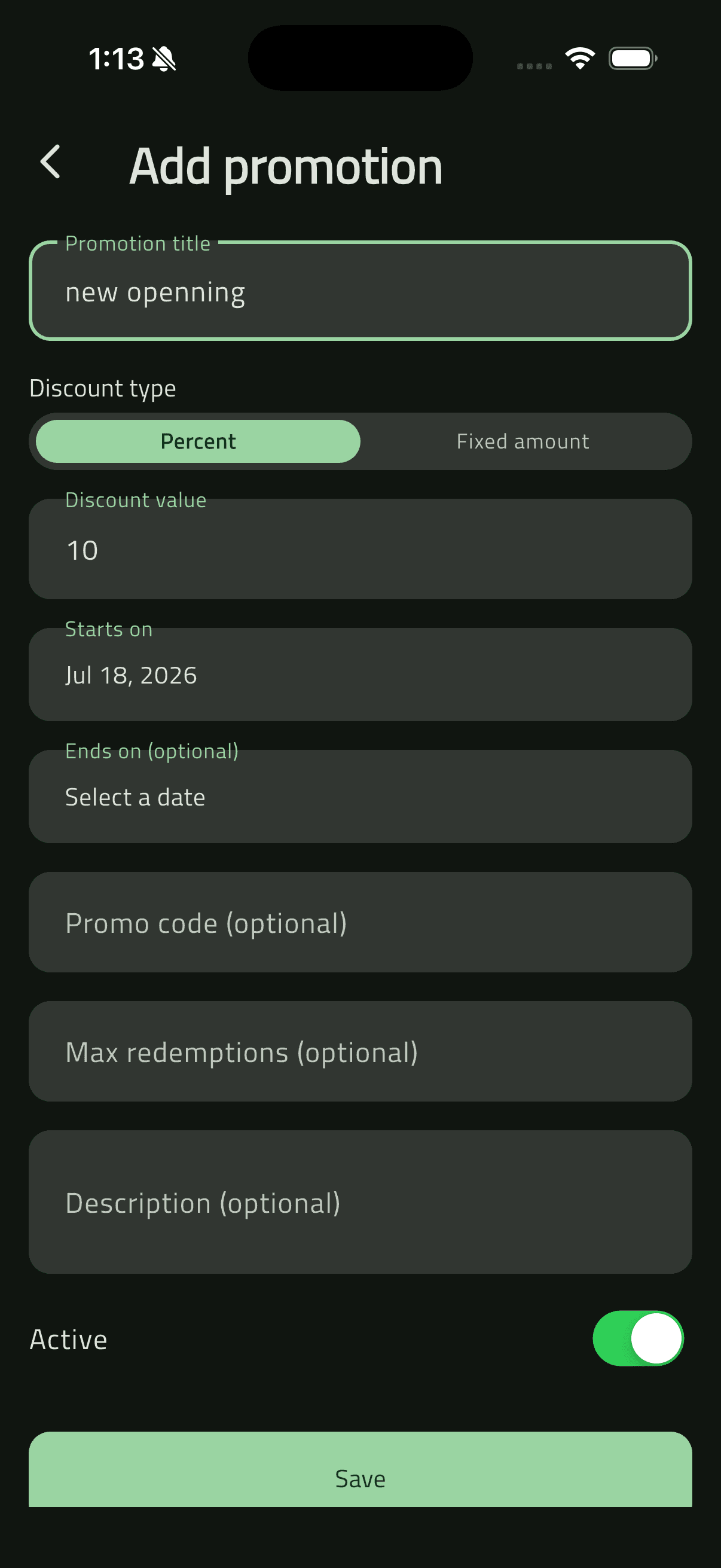 Osta (أُسطى) — Car Services Marketplace: Business Side — Dashboard, Catalog & Team (47 catalog add promotion)